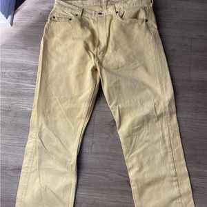 Levi's 501 Vintage 1980s Made USA 525 Button Stamp Canary Men W36 L32 One Owner